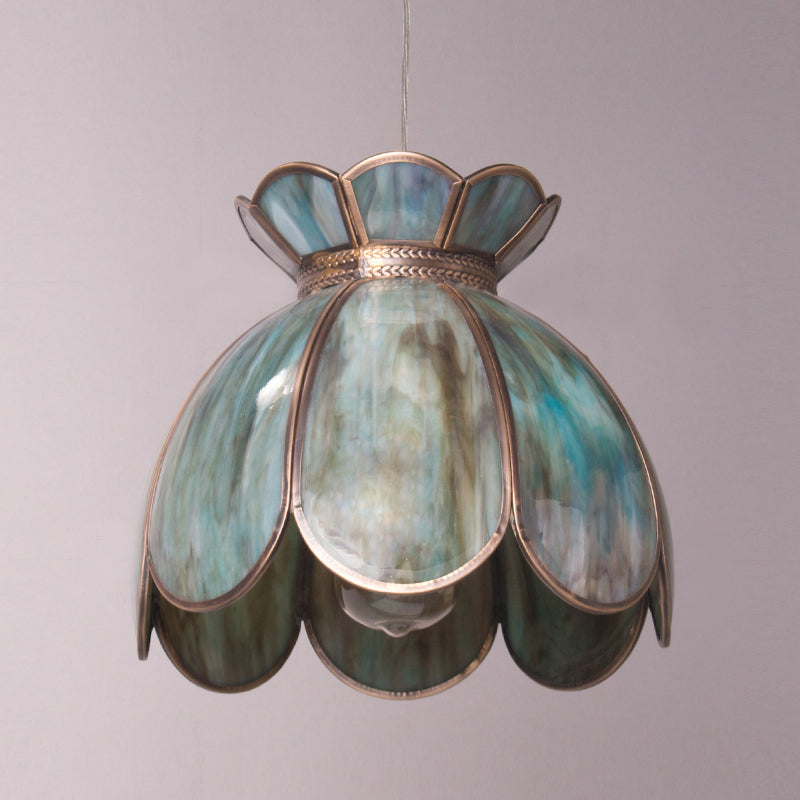 Eraeora Vintage Pendant Light - Ø27cm Blue