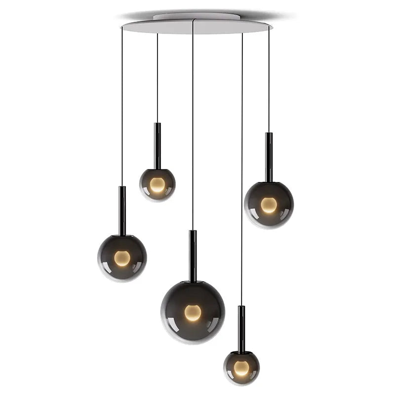 Vetheel Glass Cloud Pendant Light
